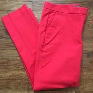 Vince Camuto coral ankle pants Sz 8